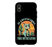 El Chupacabra The Myth Lives Graphic Tee Case for iPhone X/XS