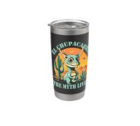 El Chupacabra The Myth Lives Graphic Tee Stainless Steel Insulated Tumbler