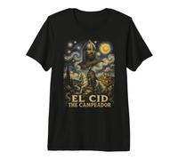 El CID The Campeador Van Gogh Warrior Spain Premium T-Shirt