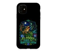 El Coqui Sings Boricuas Listen Case for iPhone 11