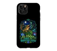 El Coqui Sings Boricuas Listen Case for iPhone 11 Pro