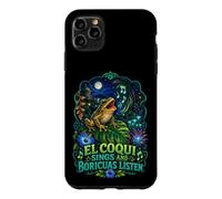 El Coqui Sings Boricuas Listen Case for iPhone 11 Pro Max