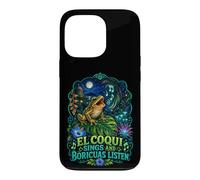 El Coqui Sings Boricuas Listen Case for iPhone 13 Pro