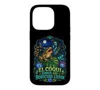 El Coqui Sings Boricuas Listen Case for iPhone 14 Pro