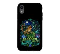 El Coqui Sings Boricuas Listen Case for iPhone XR