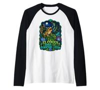 El Coqui Sings Boricuas Listen Raglan Baseball Tee