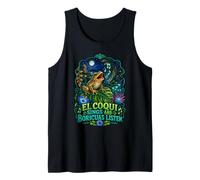 El Coqui Sings Boricuas Listen Tank Top