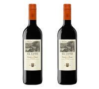 El Coto Rioja Crianza 2 x 75cl | Spanish Red Wine | Red Fruit, Vanilla & Sweet Spice | Silky Tempranillo | 13.5% ABV | Smooth, Juicy & Well-Balanced