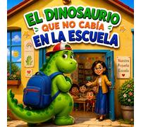 El Dinosaurio que No Cabía en la Escuela: Una historia sobre un dinosaurio demasiado grande… ¿o tal vez no? (Tito, el dinosaurio en la escuela)