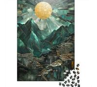 El Dorado Kintsugi Mosaic Jigsaw Puzzle for Adults, 1000 Pieces, 70x50cm/1000pcs, Quiet Home Activity, Evening Leisure And Puzzle Lovers