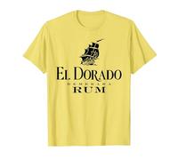 El Dorado Rum Guyana T-Shirt, Men, Lemon Yellow, 3X-Large