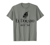 El Dorado Rum Guyana T-Shirt, Men, Olive Heather, 3X-Large
