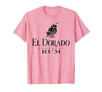 El Dorado Rum Guyana T-Shirt, Men, Pink, 3X-Large