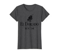 El Dorado Rum Guyana T-Shirt, Women, Dark Heather Grey, 3X-Large