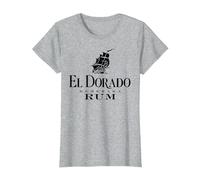 El Dorado Rum Guyana T-Shirt, Women, Heather Grey, Large