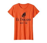 El Dorado Rum Guyana T-Shirt, Women, Orange, Small