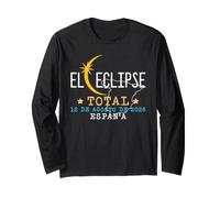 El Eclipse Total España 12 Agosto 2026 Long Sleeve T-Shirt