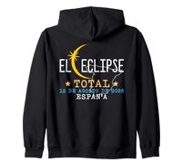 El Eclipse Total España 12 Agosto 2026 Zip Hoodie