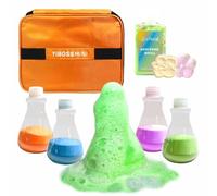 EL Efloral Naturel Luxury Bath Bomb Gift Set, DIY Delights Bundle with Bubble Bath for Birthday, Christmas, Valentines & Mothers Day - Orange