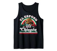 El Esposo Más Chingón Funny Matching Family Couples Humor Tank Top