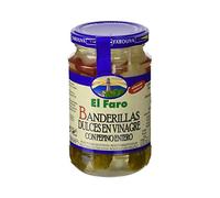 El Faro Banderillas Sweet Pickled Cucumber with Entero - 350g. Net