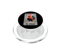 El Gallo Mexican Lottery Card | Bingo Game Rooster Meme Card PopSockets PopGrip for MagSafe