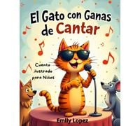 El Gato con Ganas de Cantar - Cuento ilustrado para niños sobre música y valentía:: Historia divertida de animales, amistad y sueños para niños de 4 a 8 años