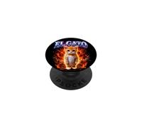 El Gato Meme Sad Crying Cat Munchkin Bootleg PopSockets Adhesive PopGrip