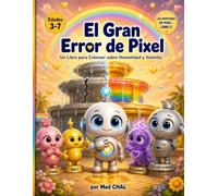 El Gran Error de Pixel: Un cuento para colorear sobre la honestidad y el valor | Divertida aventura para leer y colorear para niños de 3 a 7 años (Las Aventuras de Pixel)