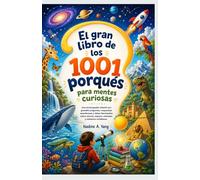 El gran libro de los 1001 porqués para mentes curiosas: Una enciclopedia infantil con grandes preguntas, respuestas asombrosas y datos fascinantes ... espacio, animales y misterios cotidianos.