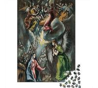 El Greco Puzzles Wooden 1000 Pieces Oil Painting Jigsaws Impossible Fine Art Jigsaws Museum Puzzles Challenge Toy Home Decoration