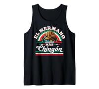 El Hermano Más Chingón Funny Matching Family Couples Humor Tank Top