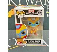 Funko Marvel Luchadores Iron Man - Collectable Vinyl Figure - Gift Idea - Official Merchandise - Toys for Kids & Adults - Comic Books Fans - Model Figure for Collectors and Display