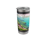 El Hierro Spain Vintage Landscape Stainless Steel Insulated Tumbler