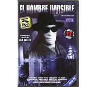 EL Hombre Invisible, G.H. Wells (The Invisibli Man) Quentin Lawrence - Peter Maxwell. 5 DVDs.(Audio in English and Spanish)