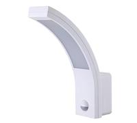 EL-HOME ML-20B7 LED Facade Light with Motion Sensor 140° PIR 15W 1000LM Twilight Sensor IP54 Outdoor Wall Light Outdoor Lighting White