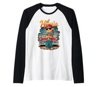 El Homie Chicano Cholo Lowrider Vibes Raglan Baseball Tee