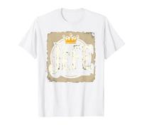 El Jefe for Men: Accept No Substitutes Crown Graphic T-Shirt, Men, White, M