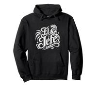 El Jefe Roaster Graphic Spanish For The Boss Latino Pullover Hoodie