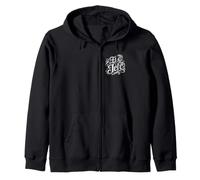El Jefe Roaster Graphic Spanish For The Boss Latino Zip Hoodie