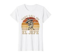 El Jefe Taco Cinco De Mayo Boss Dabbing Sombrero Men Boys Value Graphic T-Shirt, Women, White, S