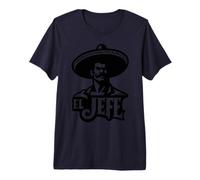 El Jefe The Boss in Spanish Funny Mexican Quote Premium T-Shirt
