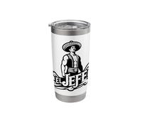 El Jefe The Boss in Spanish Funny Mexican Quote Stainless Steel Insulated Tumbler