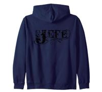 El Jefe The Boss in Spanish Funny Mexican Quote Zip Hoodie