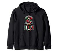El Jefe The Boss in Spanish Funny Mexican Quote Zip Hoodie