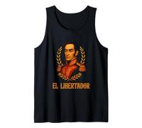 El Libertador Simon Bolivar Venezuela and South America Hero Tank Top