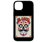 El Loco - Crazy Sugar Skull Día de los Muertos Case for iPhone 14 Plus