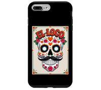 El Loco - Crazy Sugar Skull Día de los Muertos Case for iPhone 7 Plus/8 Plus