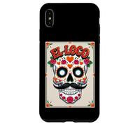 El Loco - Crazy Sugar Skull Día de los Muertos Case for iPhone XS Max