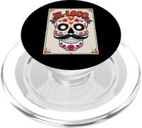 El Loco - Crazy Sugar Skull Día de los Muertos PopSockets PopGrip for MagSafe